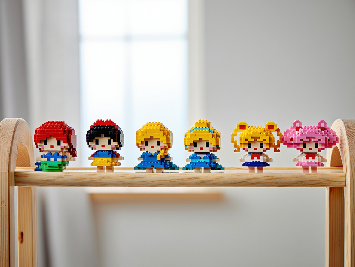 Конструктор Набор принцесс BRICKS Эльза Ледяное сердце Белоснежка Ариэль Русалочка Золушка Сейлор Мун Чибиуса 1074 детали 6 шт. Конструктор Набор принцесс BRICKS Эльза Ледяное сердце Белоснежка Ариэль Русалочка Золушка Сейлор Мун Чибиуса 1074 детали 6 шт.