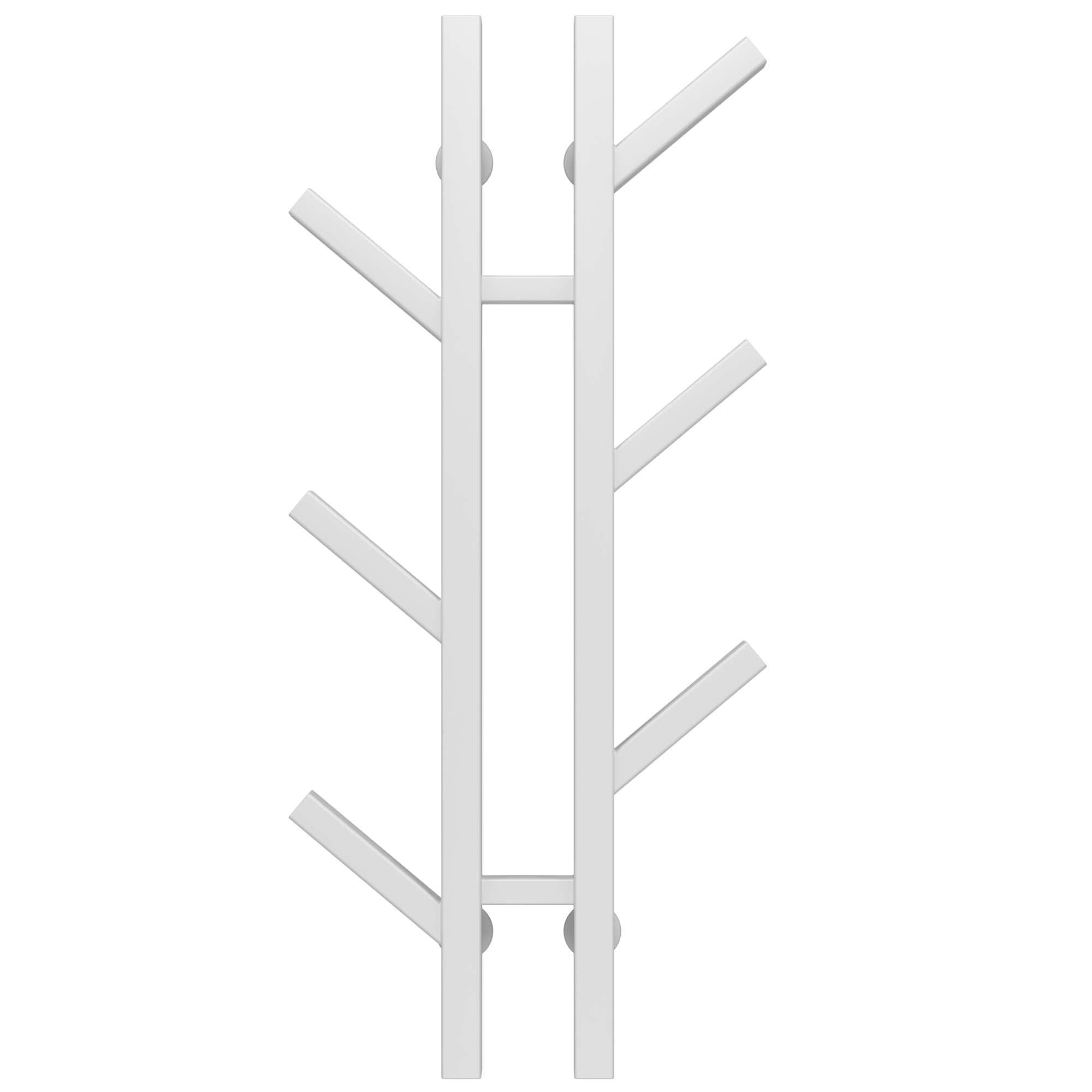 Полотенцесушитель водяной Deffi Sakura П6 нижнее подключение нержавеющая сталь 100х800 мм Белый (A.SR.80.10.6.WA4)