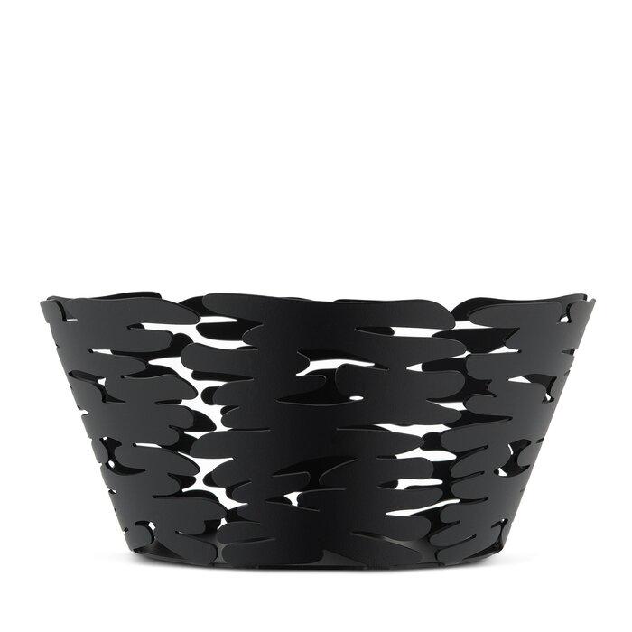 Чаша для фруктів Alessi Barket 21х10 см Чорний (2530441)