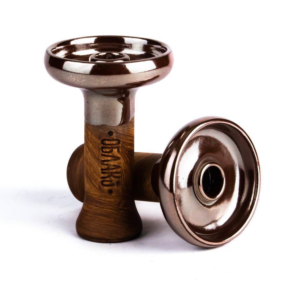 Чаша для кальяну Облако Phunnel M Glaze top Золото (5230)