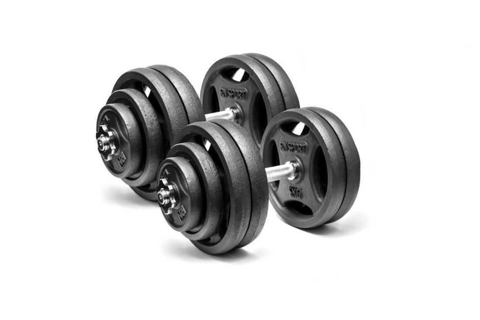 Гантели разборные RN-Sport металлические 2 по 28 кг (2522949065_rn_2)