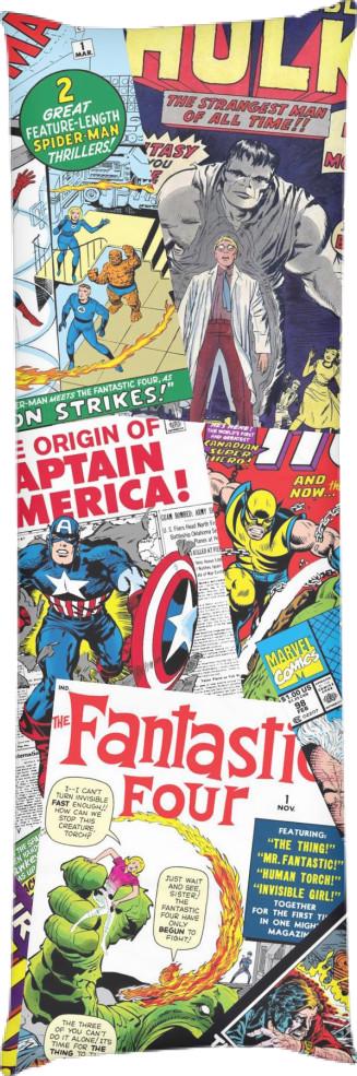 Подушка дакимакура Marvel Кофта 50x150 см (13545805)