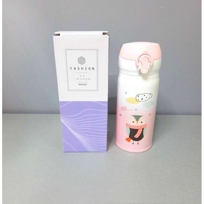 Термос детский Benson BN-081 350 мл Розовый (6607)