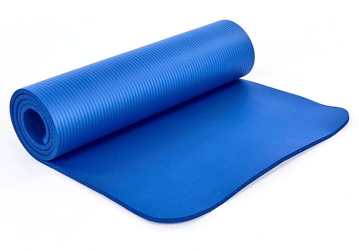 Коврик для йоги EasyFit NBR SOFT-Touch 15 мм Синий - фото 2 Коврик для йоги EasyFit NBR SOFT-Touch 15 мм Синий - фото 2