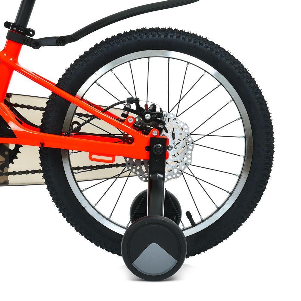 Дитячий велосипед PROF1 Oxic 18" магнієвий з кошиком Помаранчевий - фото 6 Дитячий велосипед PROF1 Oxic 18" магнієвий з кошиком Помаранчевий - фото 6