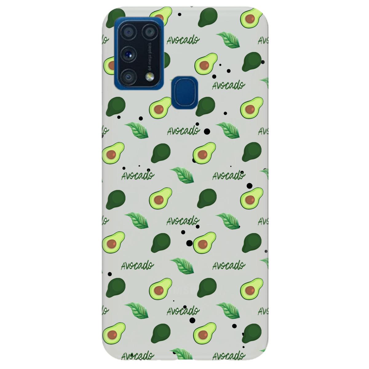 Силиконовый чехол Zorrov для Samsung Galaxy M31 - Avocado (14190080248111679)