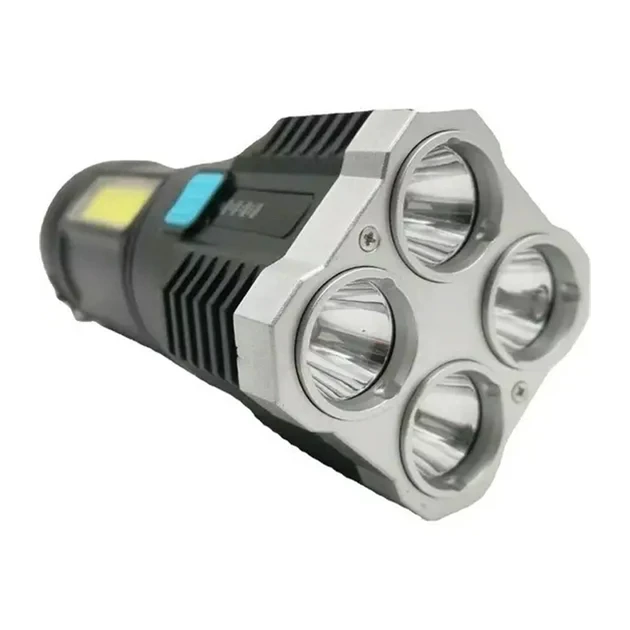Фонарь ручной X509 4LED+COB - фото 5