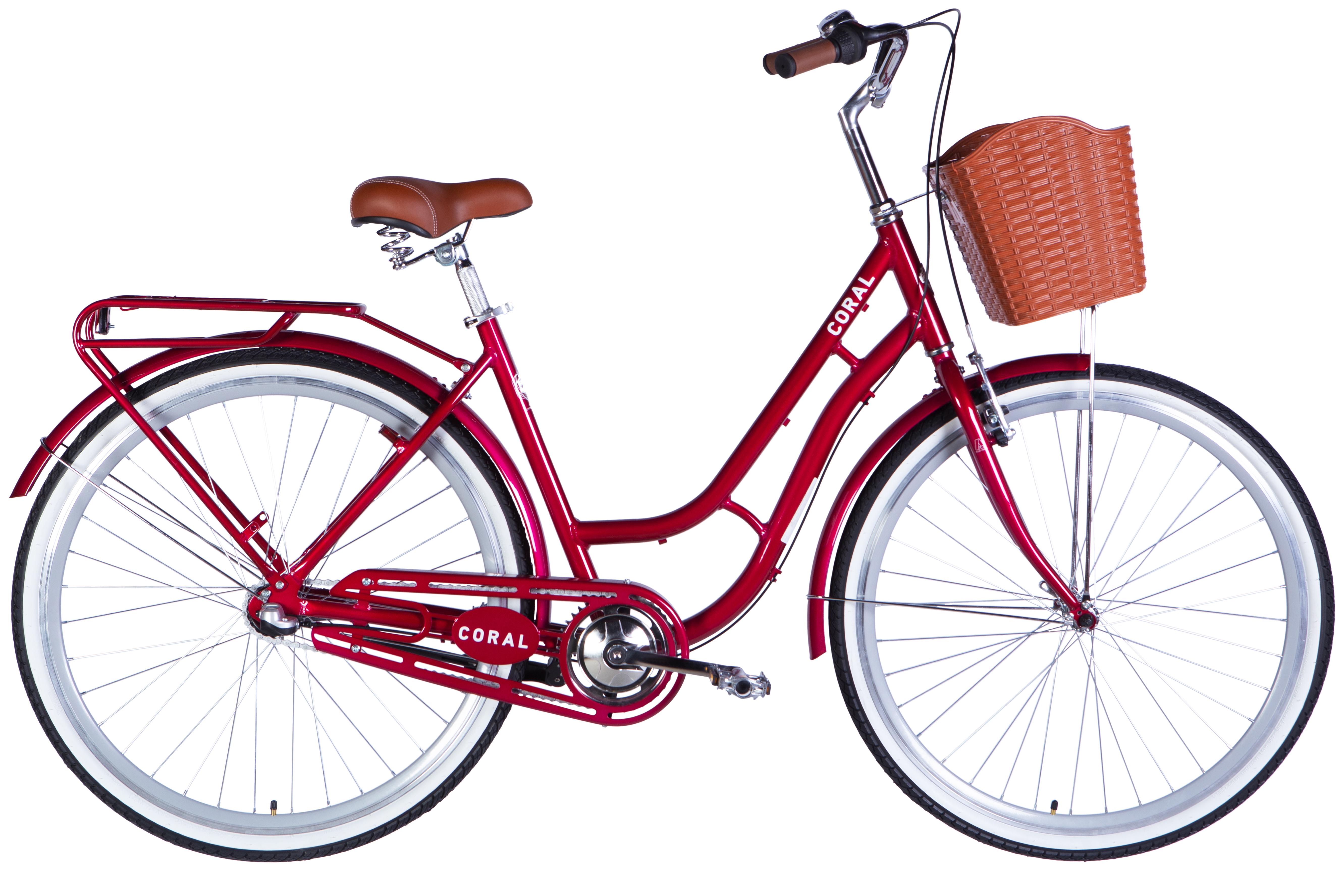 Велосипед Dorozhnik 2025 Coral PH AL 28" рама 19" Рубиновый (OPS-D-28-480)