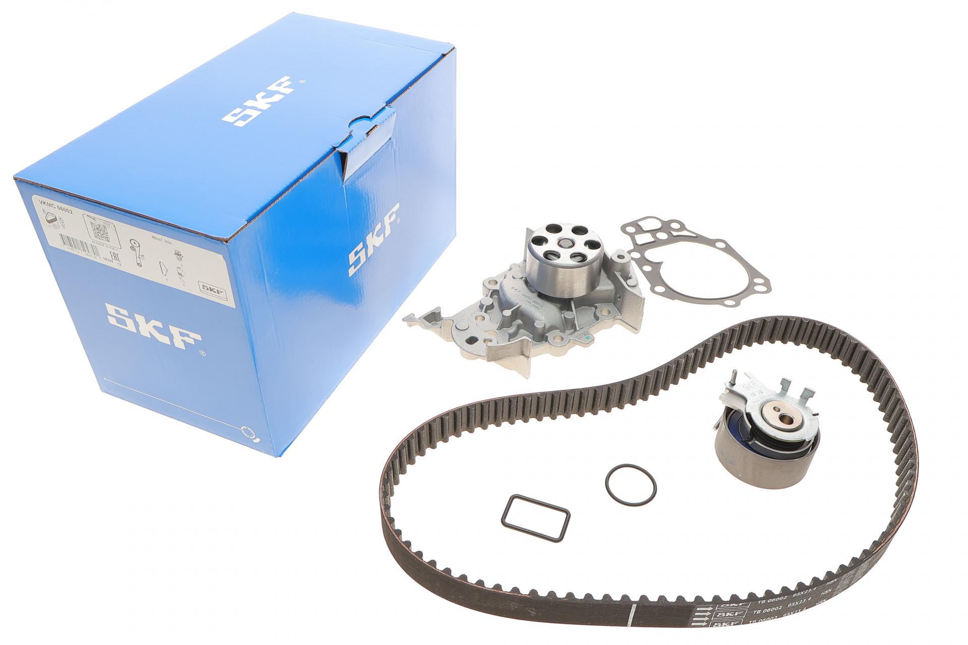 Комплект ГРМ і помпа SKF Renault Clio/Kangoo 1.2 16V 01- 23.4x95z (VKMC 06002)