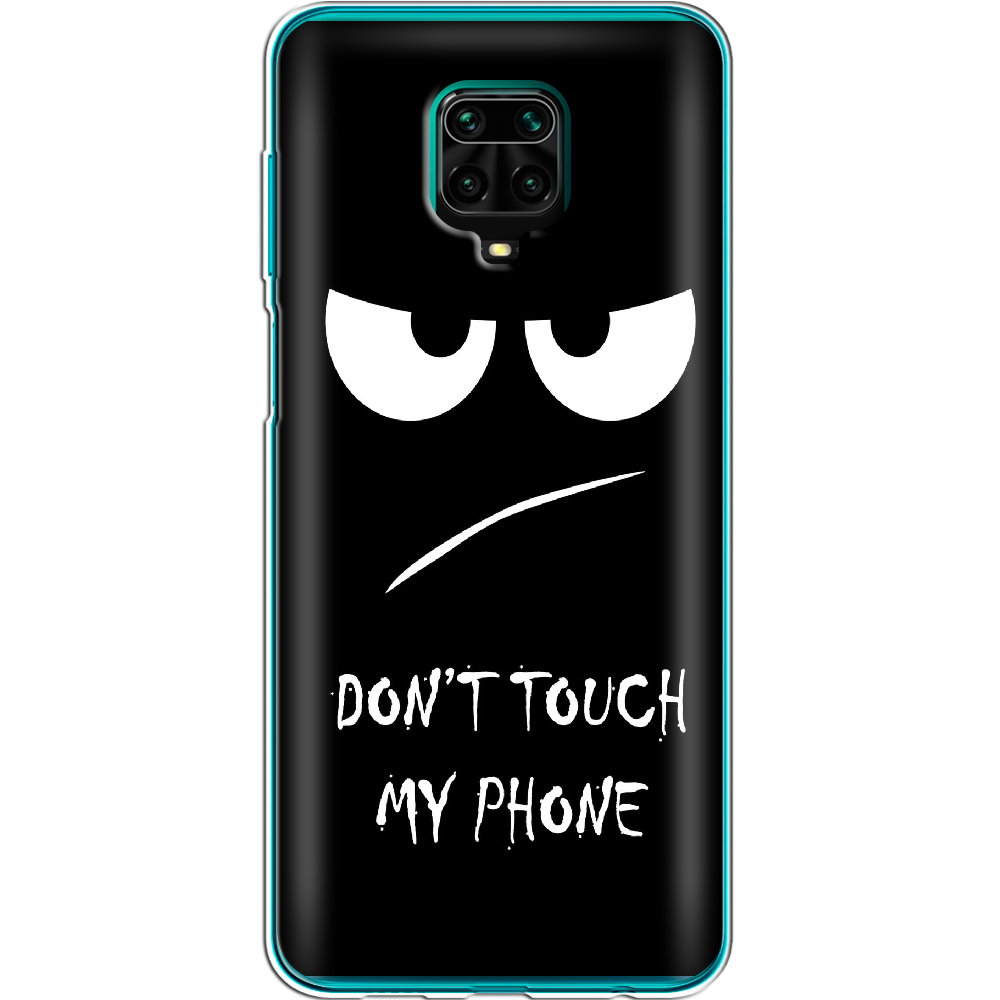 Чехол Boxface Xiaomi Redmi Note 9S Don't Touch my Phone Прозрачный силикон (39475-up535-39475)