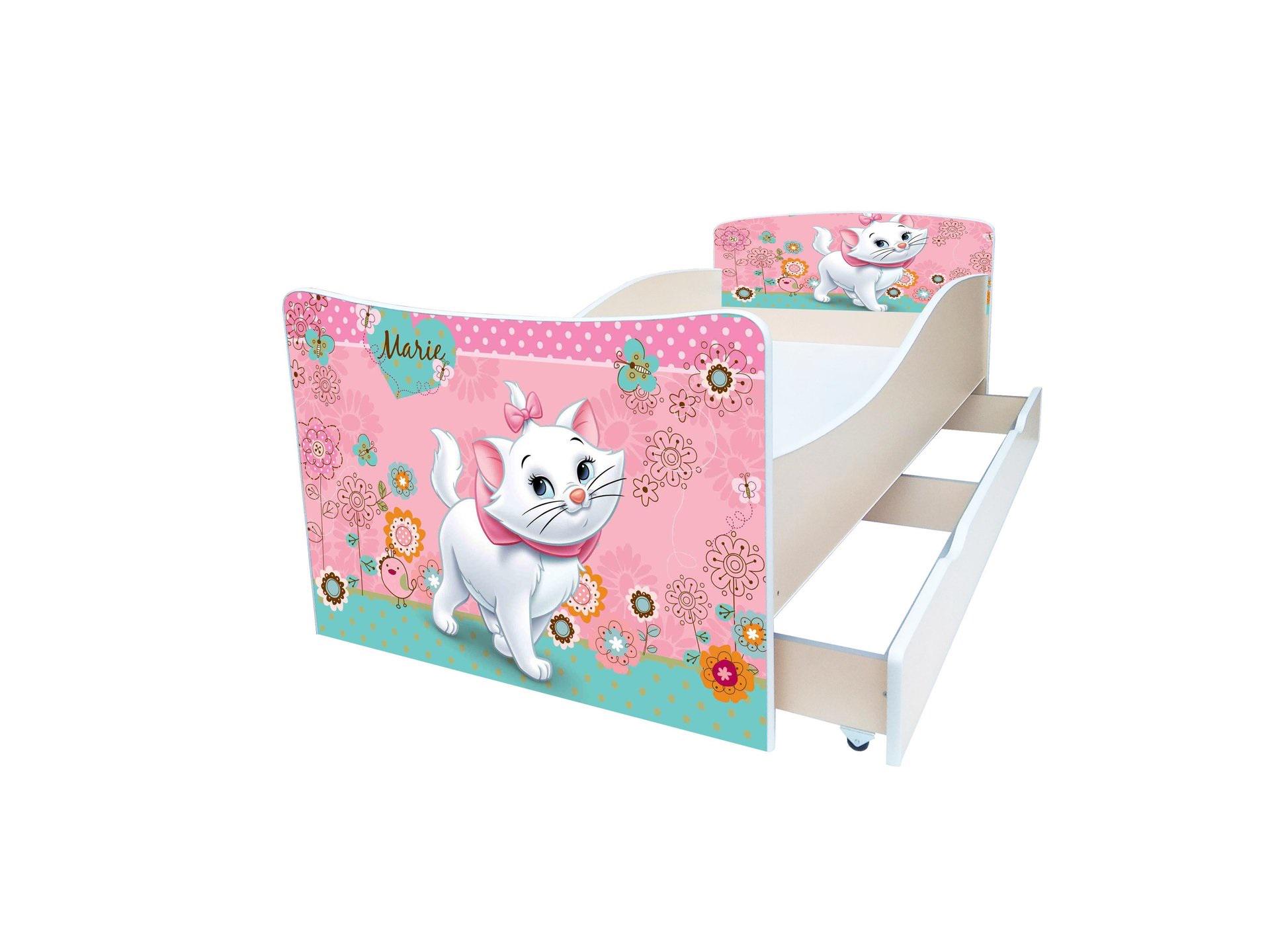 Кровать детская Viorina-Deko Kinder 29 с ящиком ламинированное ДСП 80х170 см Белый