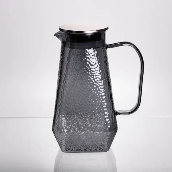 Набор кувшин со стаканами фактурныке 1,8/0,2 л Серый - фото 3 Набор кувшин со стаканами фактурныке 1,8/0,2 л Серый - фото 3
