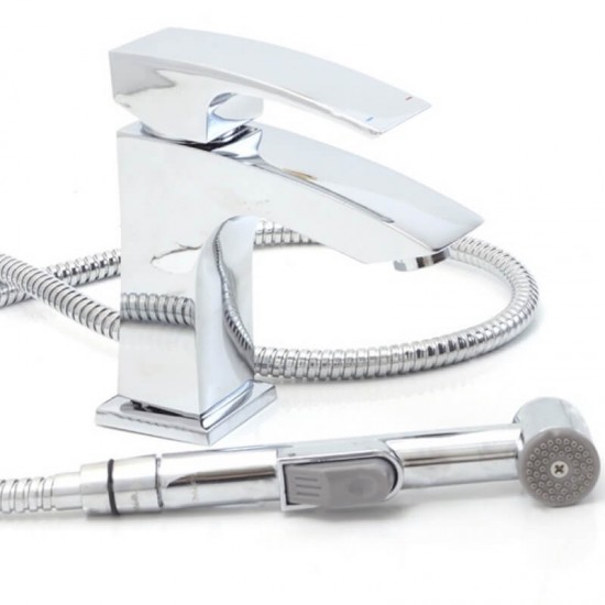 Смеситель для умывальника с гигиеническим душем Gappo Jacob G1207 Смеситель для умывальника с гигиеническим душем Gappo Jacob G1207