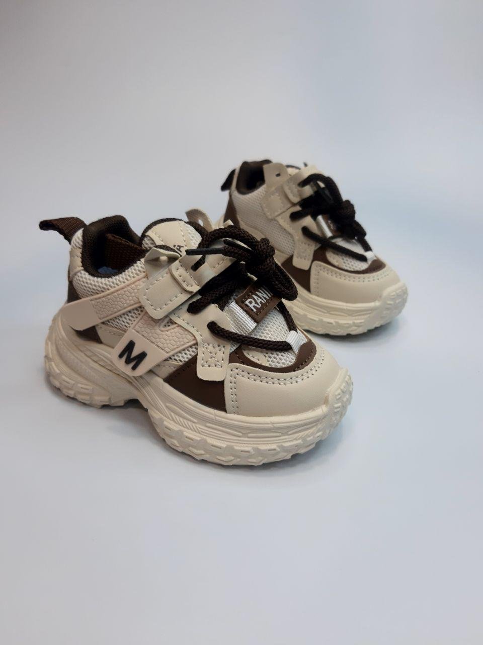 Кросівки для дівчинки Солнце р. 23 14 см Бежевий (2501 beige)