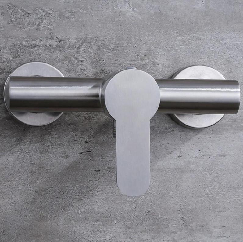 Смеситель для душа Aqua Compact из нержавеющей стали с шлангом и лейкой (SUS304_1025) - фото 10 Смеситель для душа Aqua Compact из нержавеющей стали с шлангом и лейкой (SUS304_1025) - фото 10