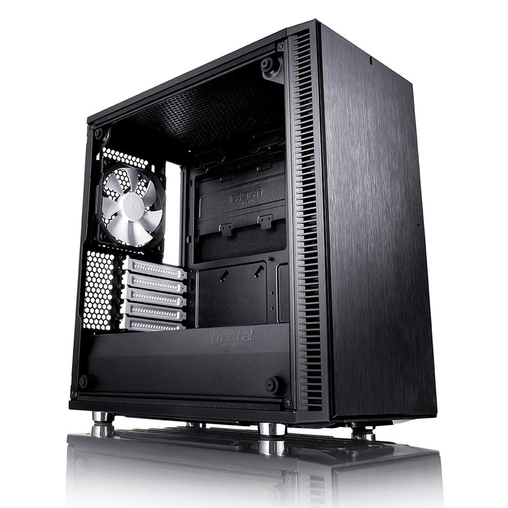 Корпус для пк Minitower Fractal Design Define Mini C TG без блоку живлення Black (586792) - фото 2