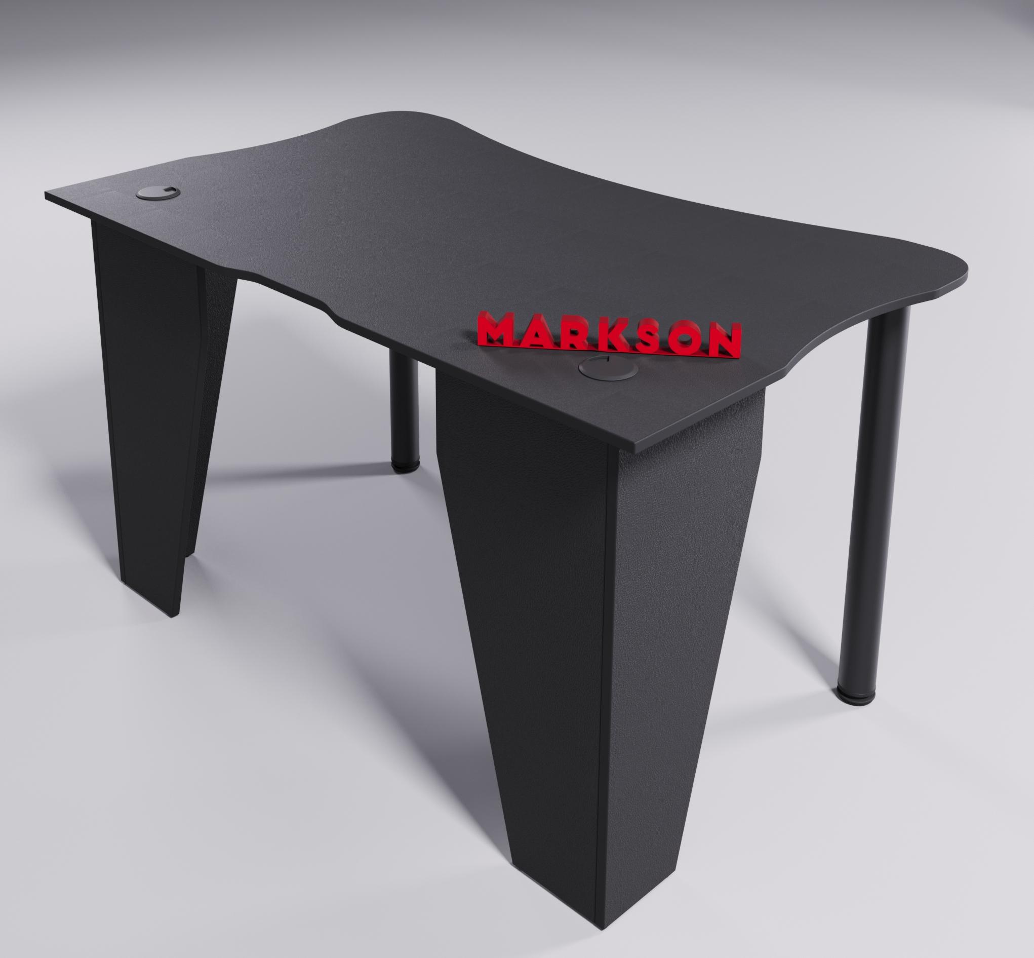 Компьютерный стол игровой ARES Черный (MS902) - фото 2