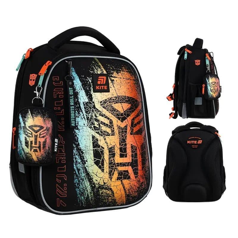 Школьный рюкзак каркасный Kite Education 555 TF 14 л Черный (TF25-555S) - фото 2 Школьный рюкзак каркасный Kite Education 555 TF 14 л Черный (TF25-555S) - фото 2