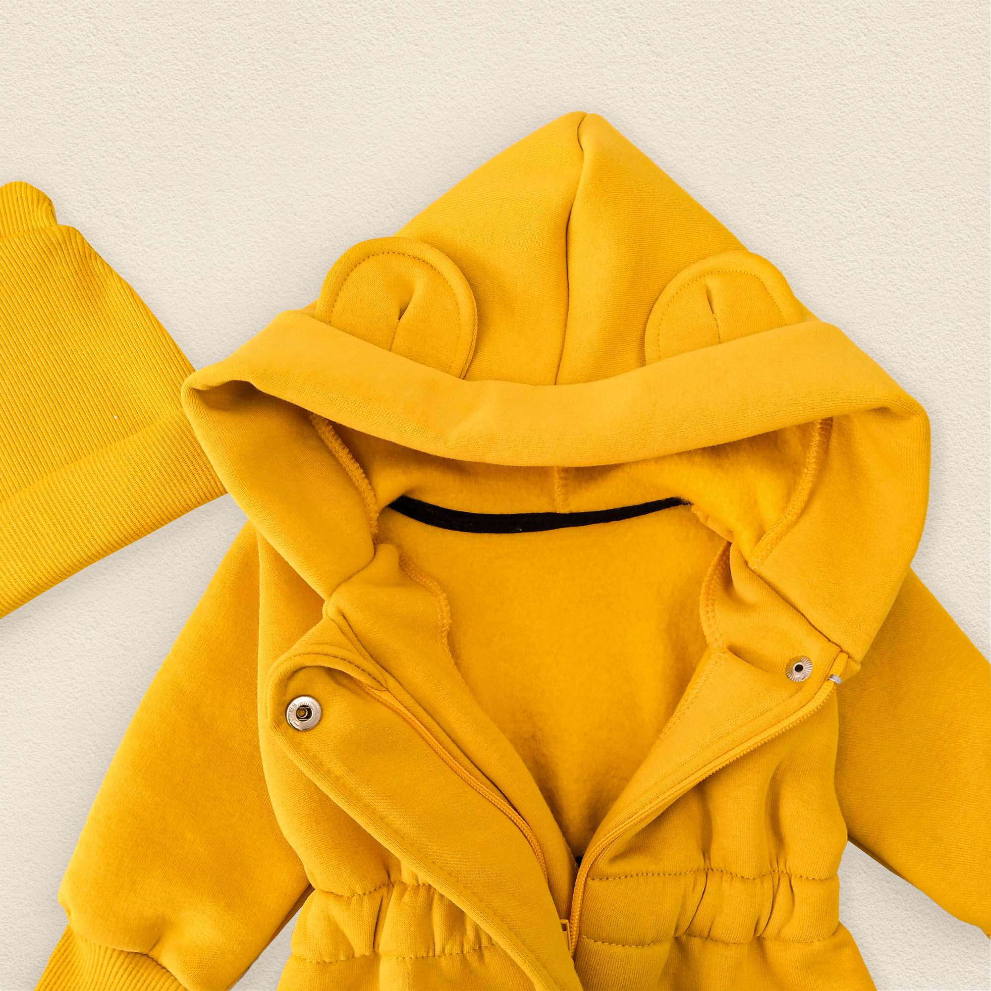 Комбинезон детский демисезонный Dexter's Solar 2142 86 см Горчичный (d2142-43-1) - фото 3