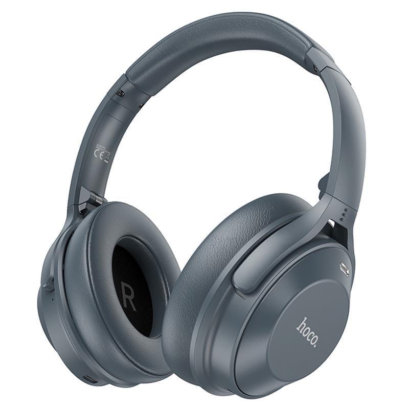 Навушники бездротові Hoco W37 Sound Active Noise Reduction Smoky blue (00000069154_1)