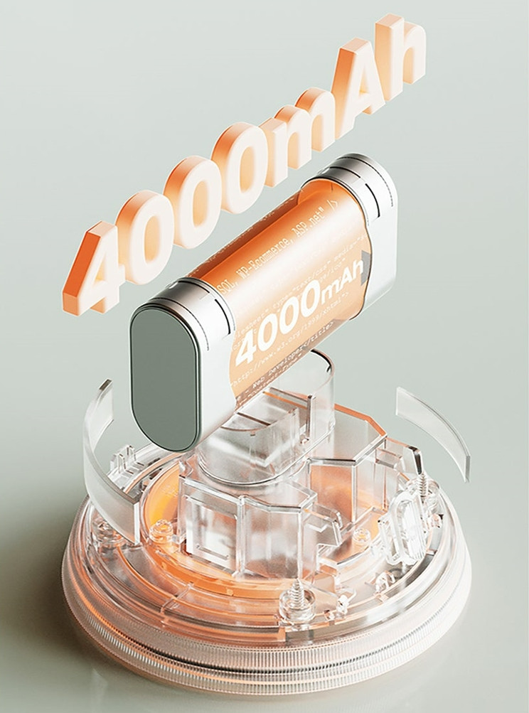 Портативний вентилятор Sothing Forest Desktop Fan Pro DSHJ-S-2215 4000 mAh Apricot (000918) - фото 6 Портативний вентилятор Sothing Forest Desktop Fan Pro DSHJ-S-2215 4000 mAh Apricot (000918) - фото 6