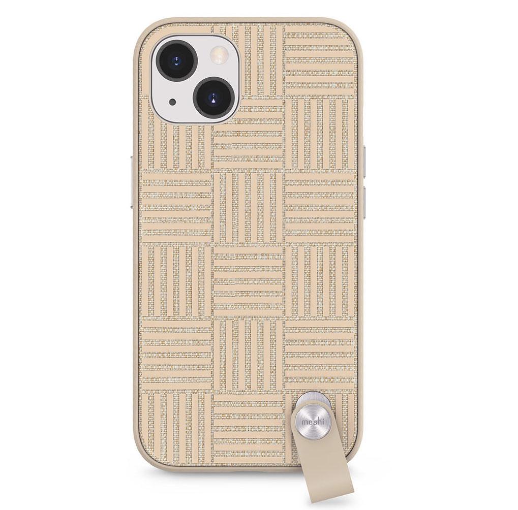 Чехол-накладка Moshi Altra Slim Hardshell Case with Wrist Strap for iPhone 13, Sahara Beige (99MO117702)