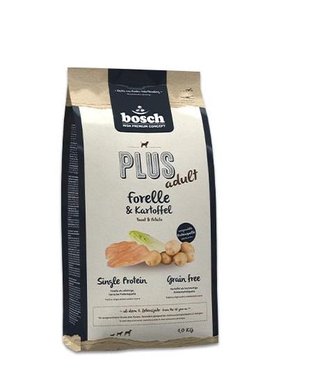 Сухой корм для собак Bosch Plus Trout&Potato с форелью и картошкой 1 кг