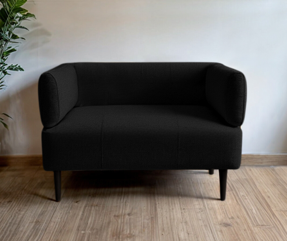 Крісло офісне ТОБІ ШО Бенно-1 Alpaca з підлокітниками та конусною ногою букле 1000х720х750 мм Чорний/99 - фото 1 Крісло офісне ТОБІ ШО Бенно-1 Alpaca з підлокітниками та конусною ногою букле 1000х720х750 мм Чорний/99 - фото 1