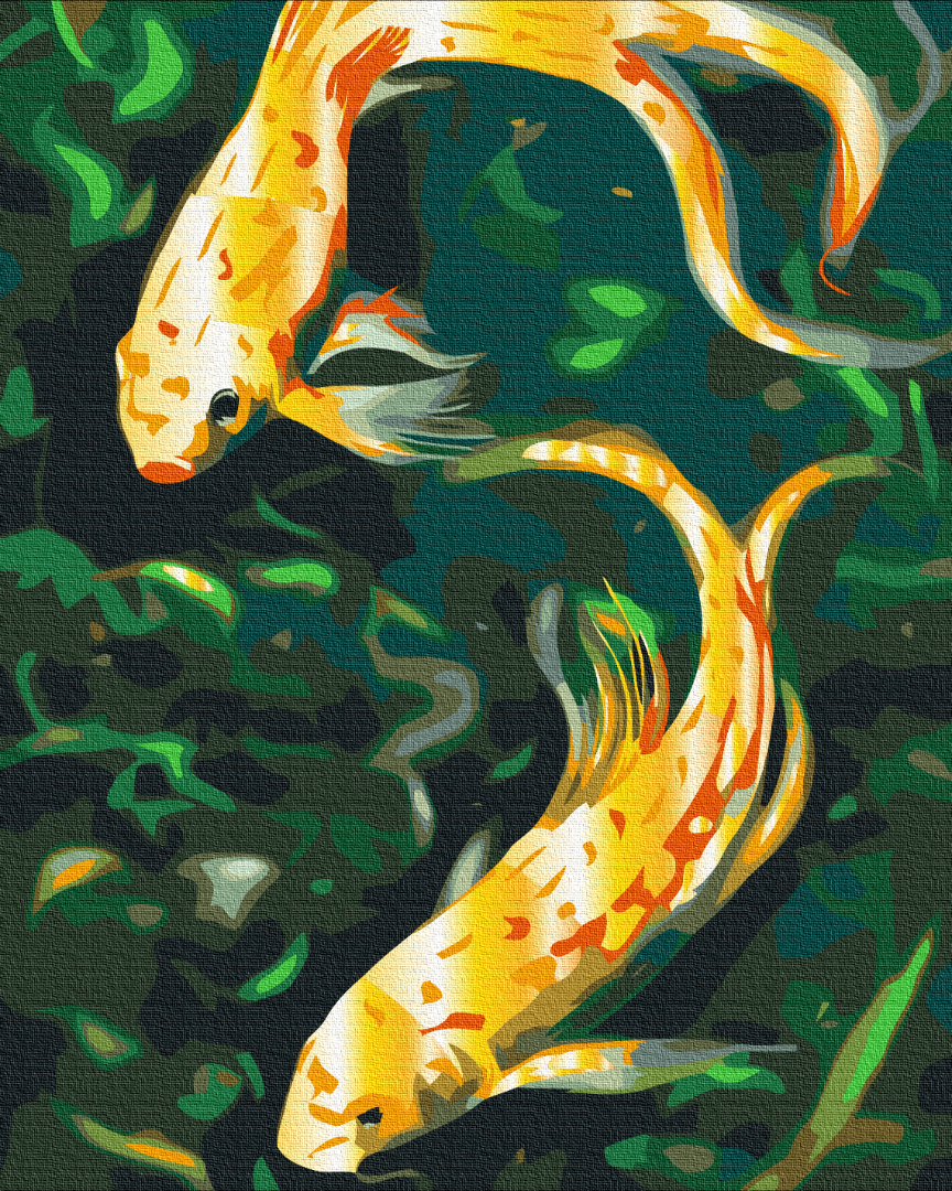 Картина за номерами Brushme Чарівні рибки 40x50 см (3112786931)