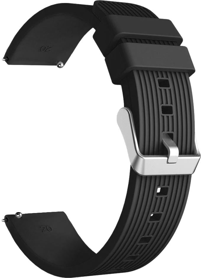 Ремешок Line для Amazfit Bip 3 Black (28064-2B) - фото 2 Ремешок Line для Amazfit Bip 3 Black (28064-2B) - фото 2