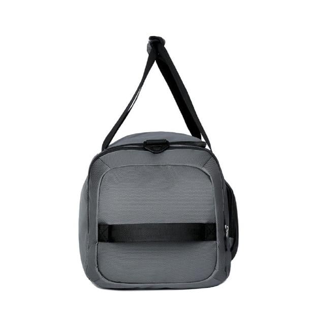 Спортивная сумка с плечевым ремнем для спорта 57x26x30 см Серый (CZYP-751A) - фото 3