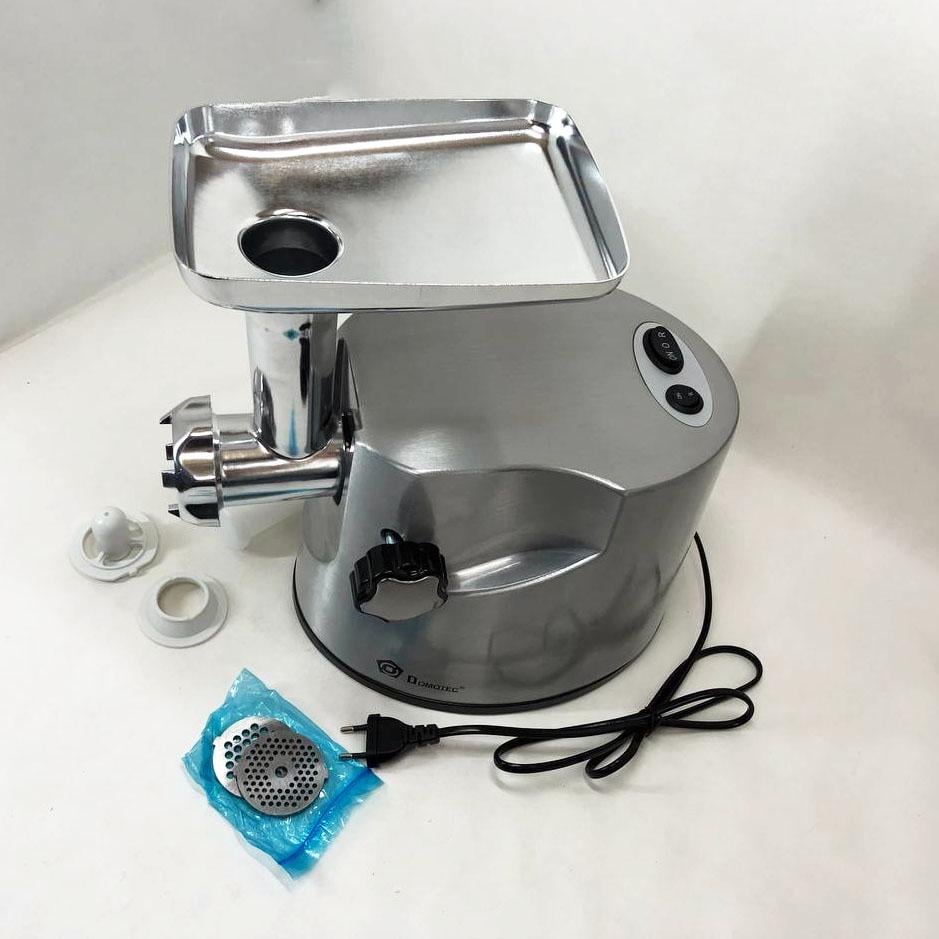 М'ясорубка Domotec 4000 Вт Нержавіюча cталь (298665) - фото 5 М'ясорубка Domotec 4000 Вт Нержавіюча cталь (298665) - фото 5