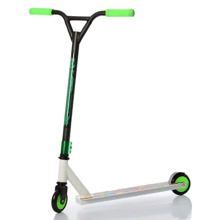 Самокат трюковый iTrike Бело-салатовый (SR 2-072) Самокат трюковый iTrike Бело-салатовый (SR 2-072)