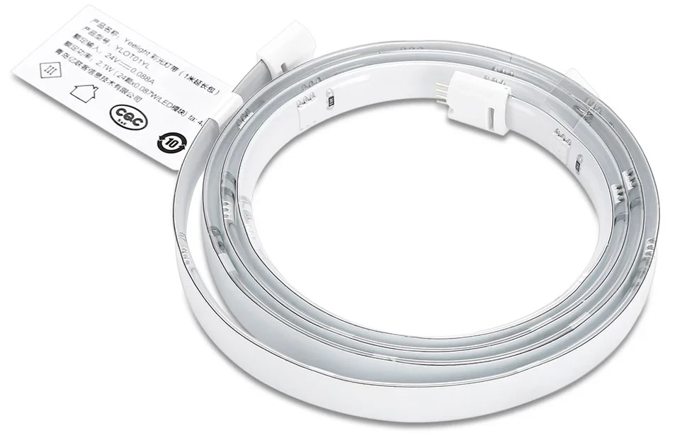 Подовжувач світлодіодної стрічки Yeelight Led Lightstrip Extension 1S Extendable Strip YLOT01YL 1 м - фото 1