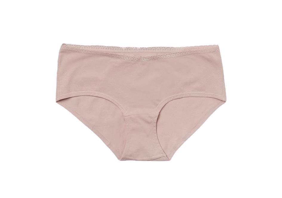 Трусики для вагітних L Пудрово-рожевий (7547922wer)