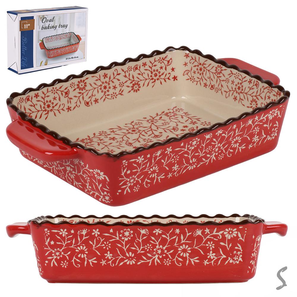 Форма для запікання кераміка Folklore 27,5х18х6 см (R35631-M) - фото 2 Форма для запікання кераміка Folklore 27,5х18х6 см (R35631-M) - фото 2