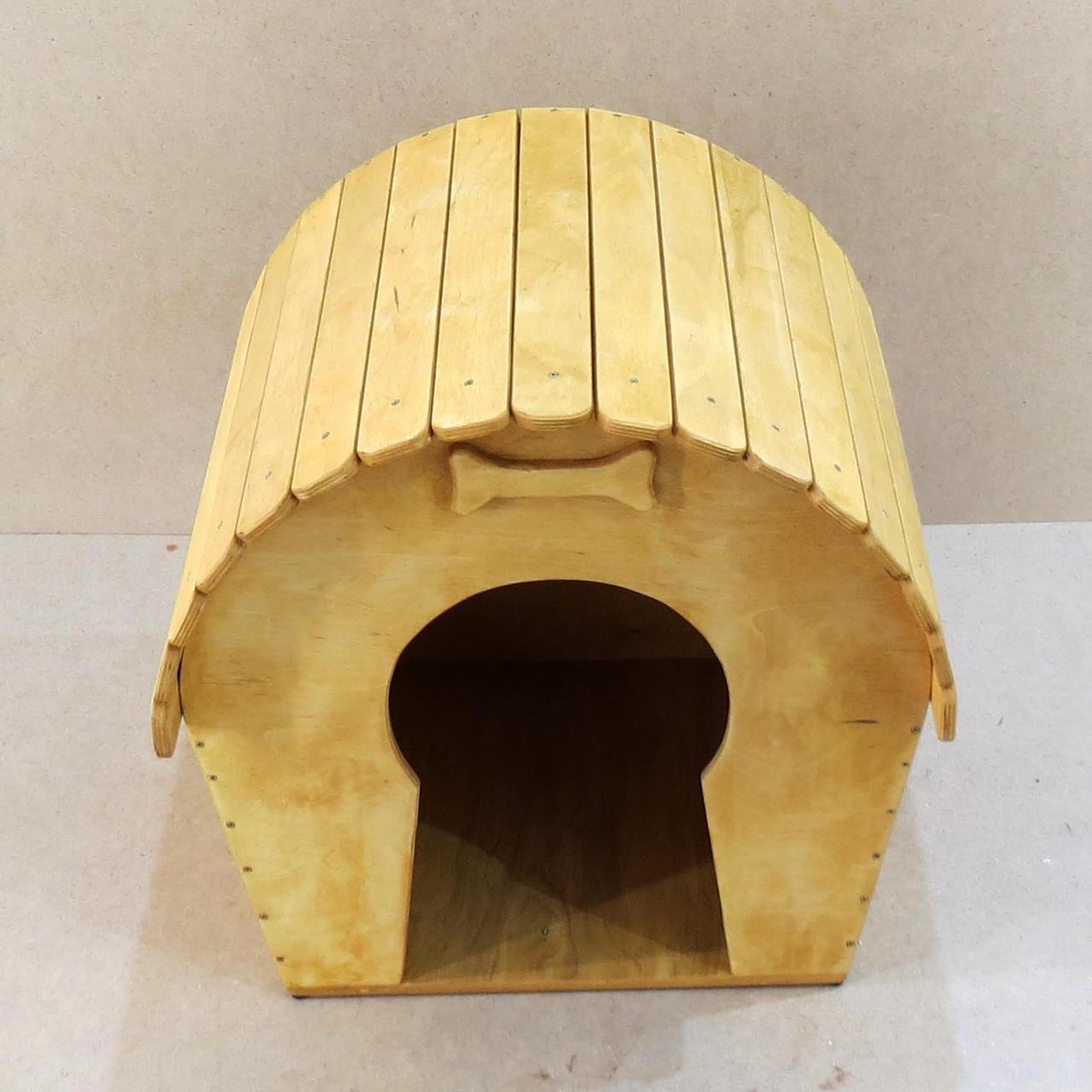 Будка для собаки з дерева Моглені Ваніль (БДК-002002) - фото 4