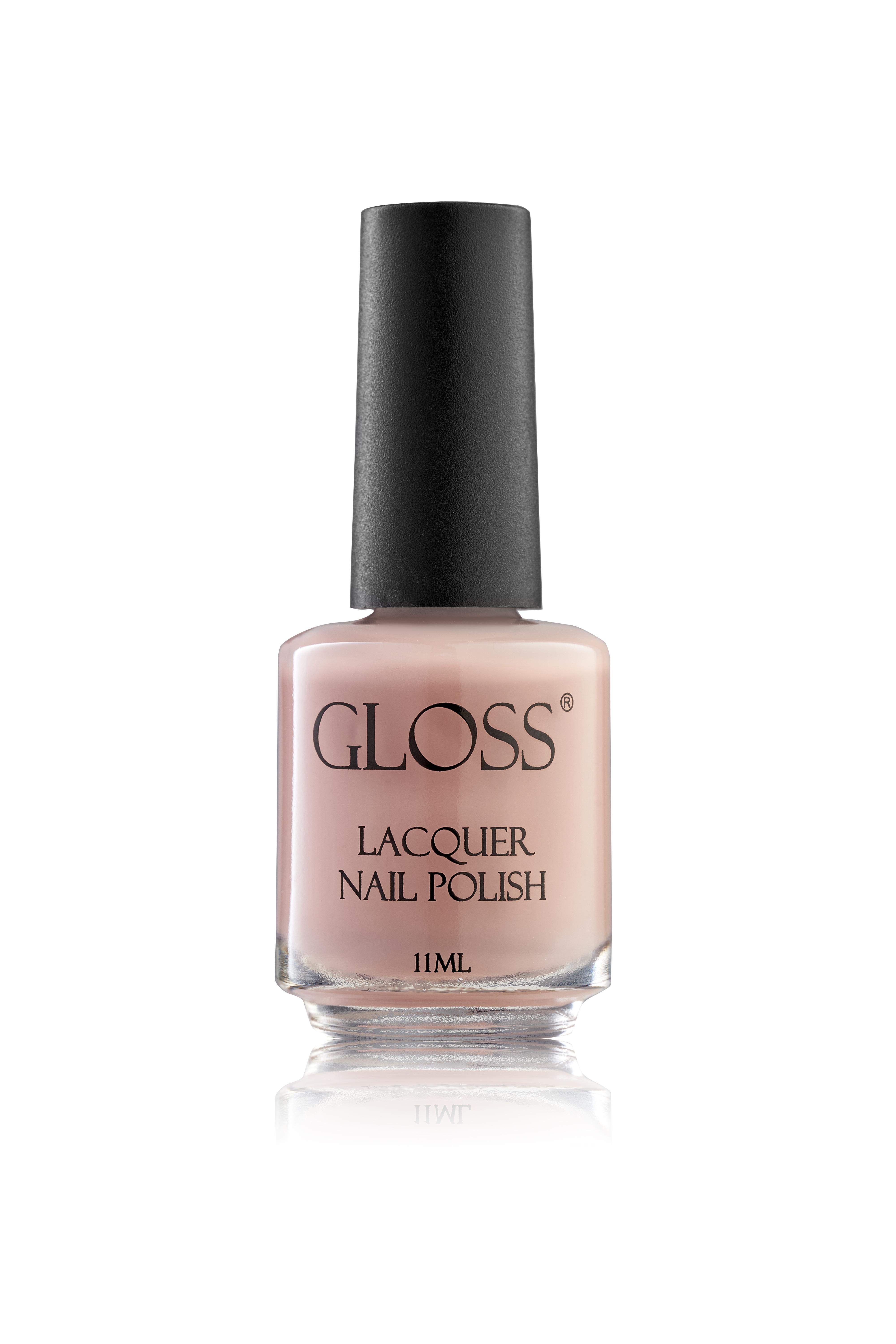 Лак для нігтів GLOSS company Lacquer Nail Polish 11 мл Рожево-бежевий №017 (249687)