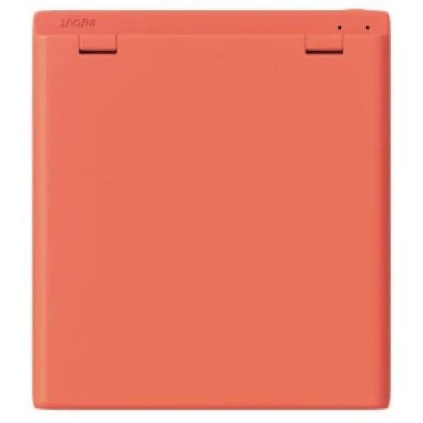 Зеркало портативное M01 VH+ PowerBank с Led подсветкой 3000 mAh Coral