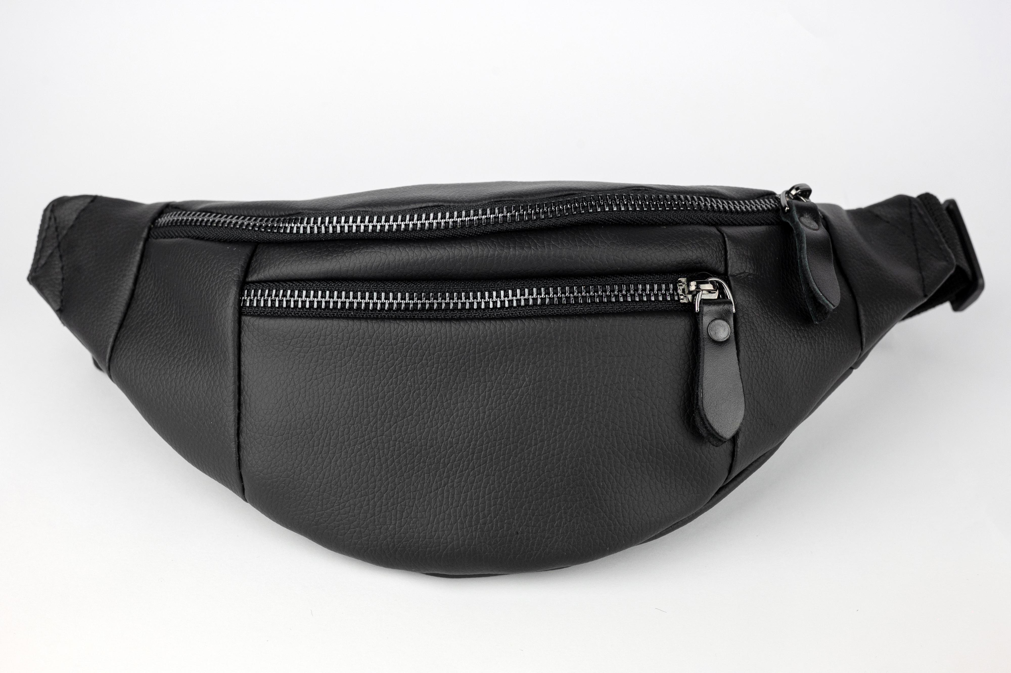 Сумка-бананка Prime Pro матова поясна/нагрудна/універсальна з екошкірою