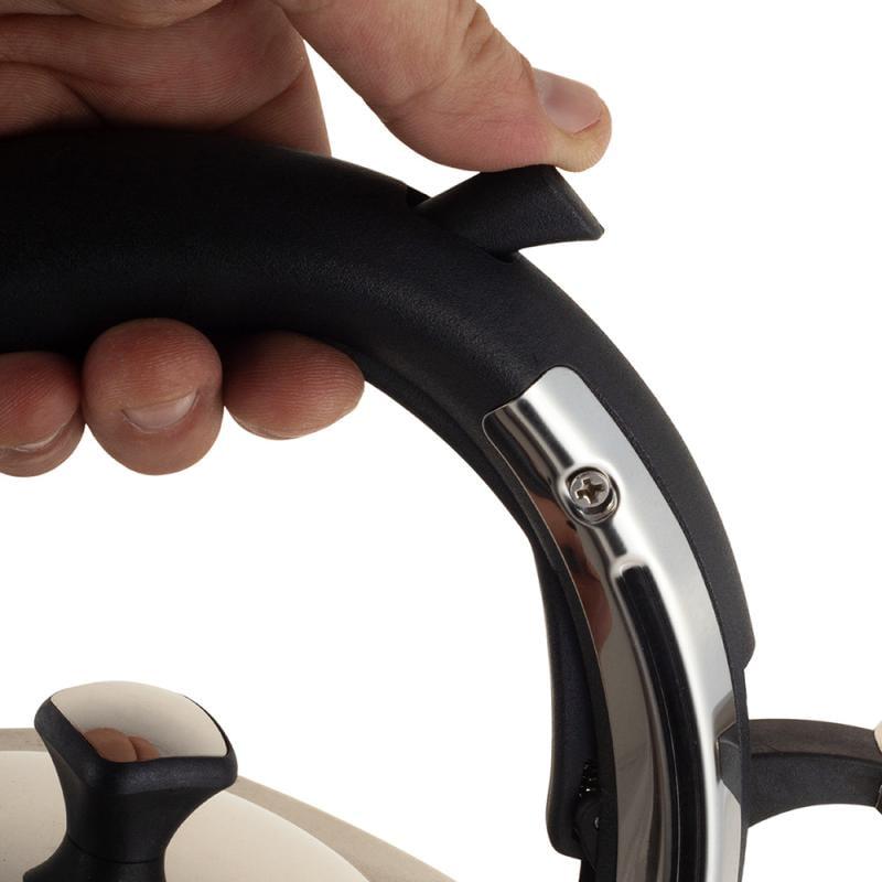 Чайник Ofenbach Augsburg зі свистком нержавіюча сталь 4,5 л (NB-100309) - фото 5 Чайник Ofenbach Augsburg зі свистком нержавіюча сталь 4,5 л (NB-100309) - фото 5