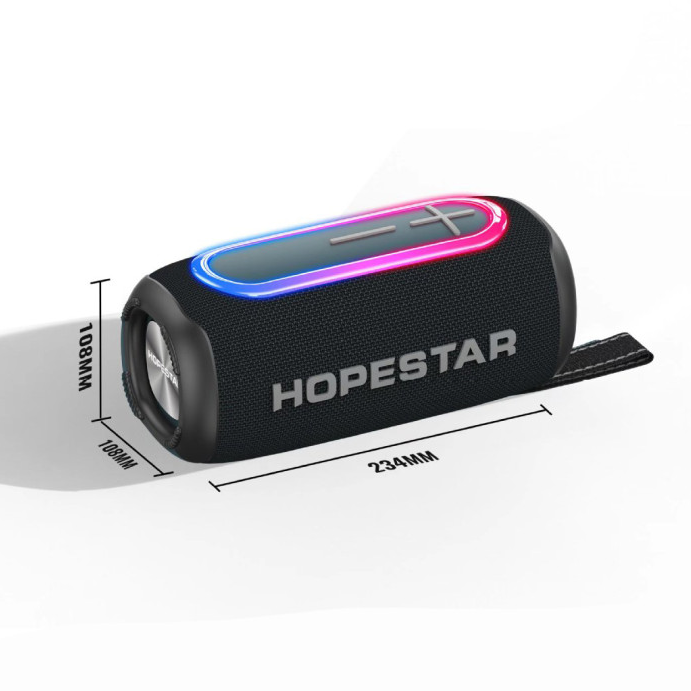 Колонка Bluetooth HOPESTAR с RGB подсветкой (10362) - фото 3 Колонка Bluetooth HOPESTAR с RGB подсветкой (10362) - фото 3