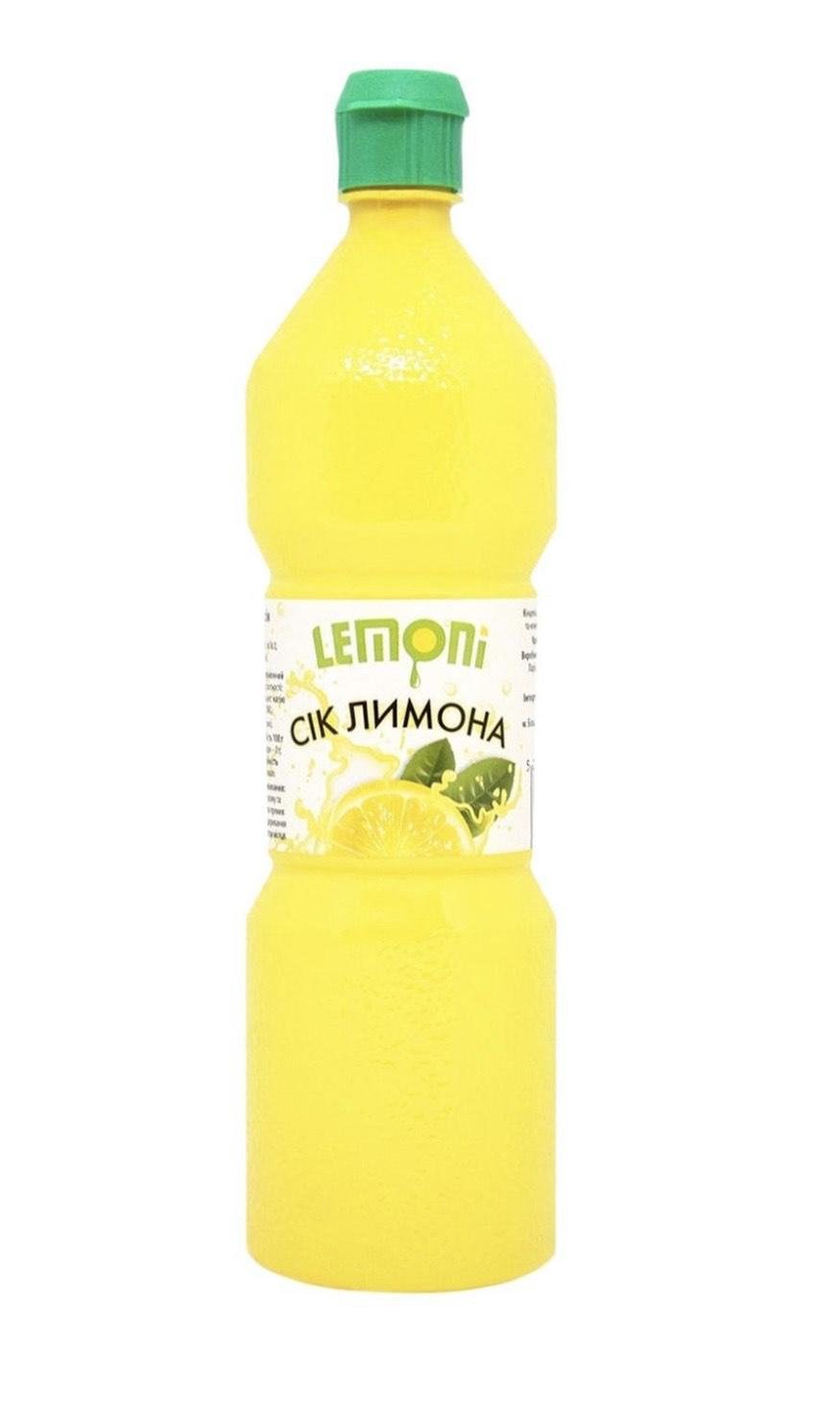 Cік лимонний Lemoni 370 мл (5202737000017)