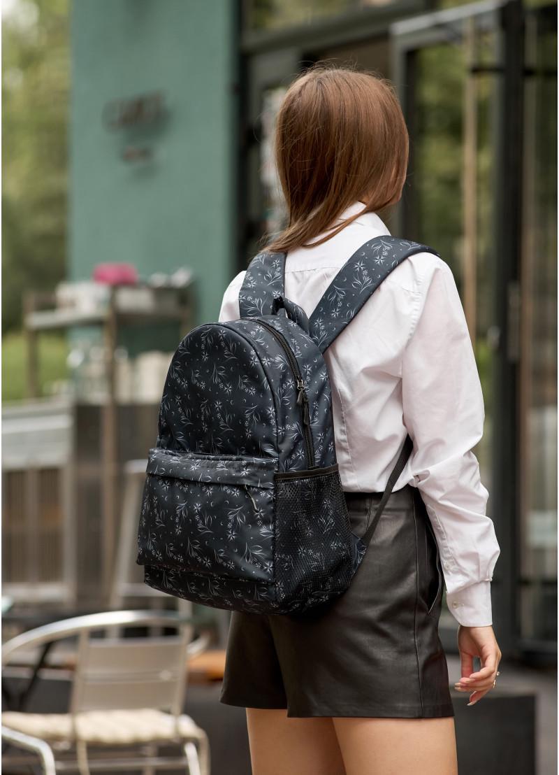 Рюкзак жіночий Sambag Brix PJT 40x27x15 см Чорний (11711702) - фото 7 Рюкзак жіночий Sambag Brix PJT 40x27x15 см Чорний (11711702) - фото 7