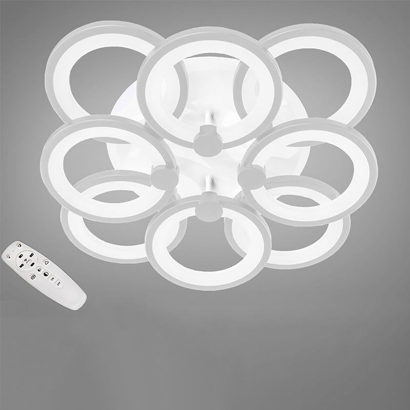 Потолочная люстра LED с диммером и RGB подсветкой DS-18014/44 LED RGB dimmer 140W Белый