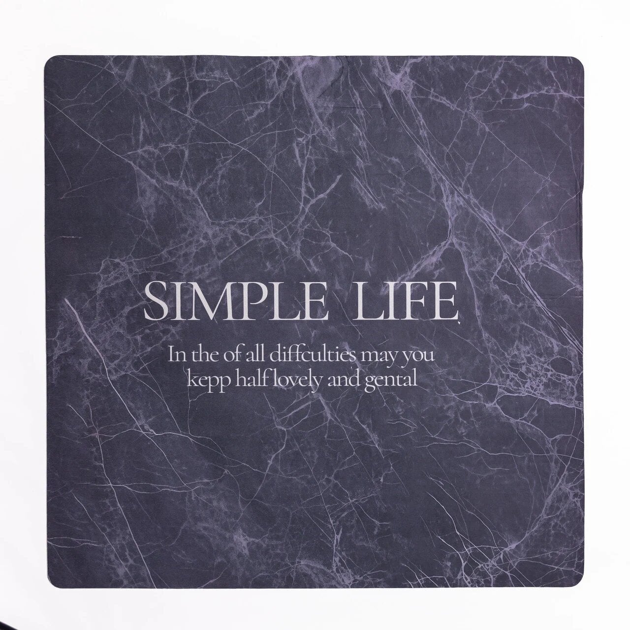 Коврик для ванной диатомитовый Simple Life 58х58 см Черный (HP-42-11)