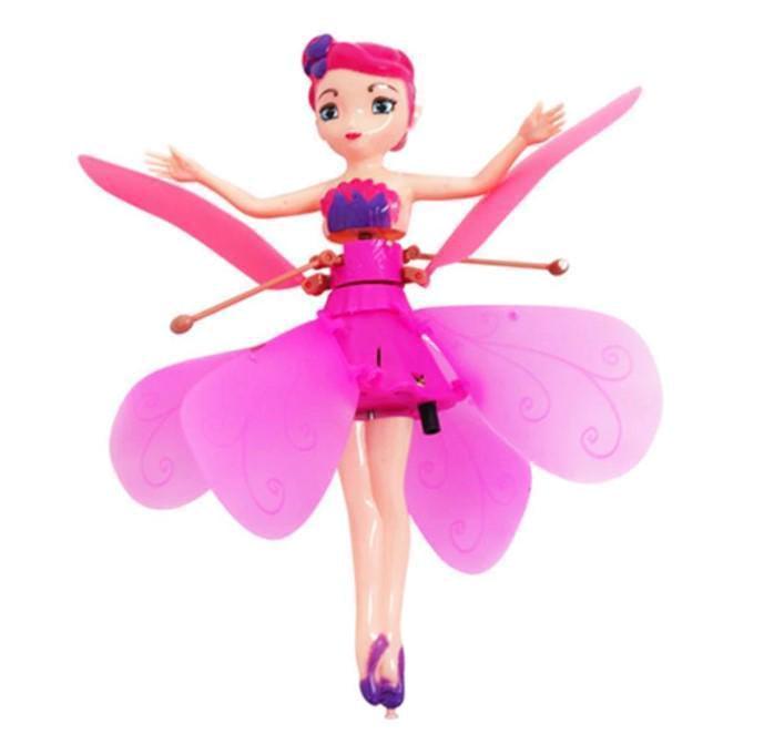 Кукла-фея с сенсорным датчиком Flying Fairy Розовый (5575444)