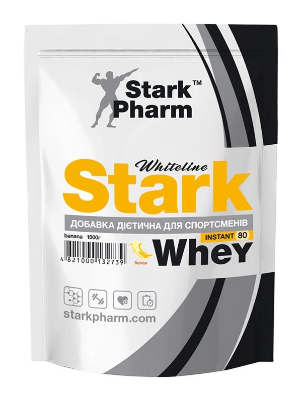 Протеин Stark Pharm Whey Protein 80 banana 1000 г (00000021925) Протеин Stark Pharm Whey Protein 80 banana 1000 г (00000021925)