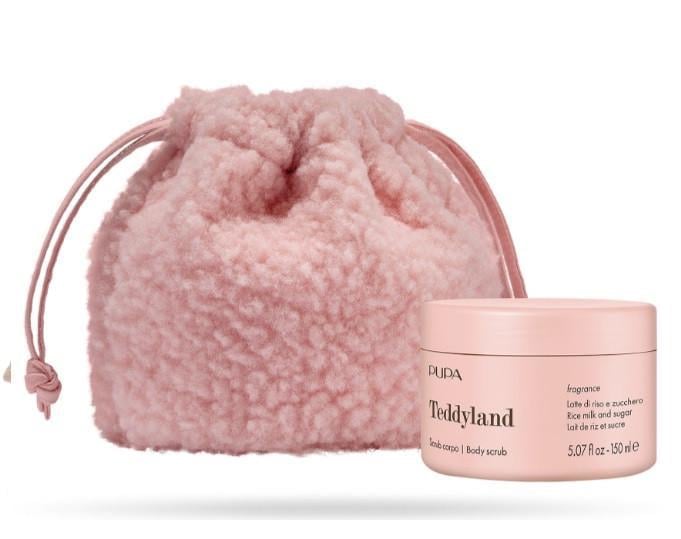 Скраб для тела Pupa TeddyLand Scrub Corpo+Pouch Milk Rice and Sugar 150 мл (2814569436)