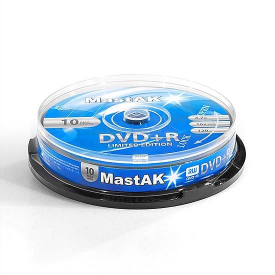 Диск DVD+R MastAK Limited Edition ( Box10)